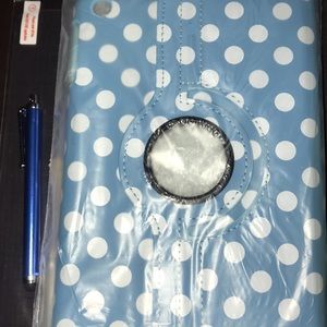 New leather IPad, Samsung A, kindle fire, w/ extra